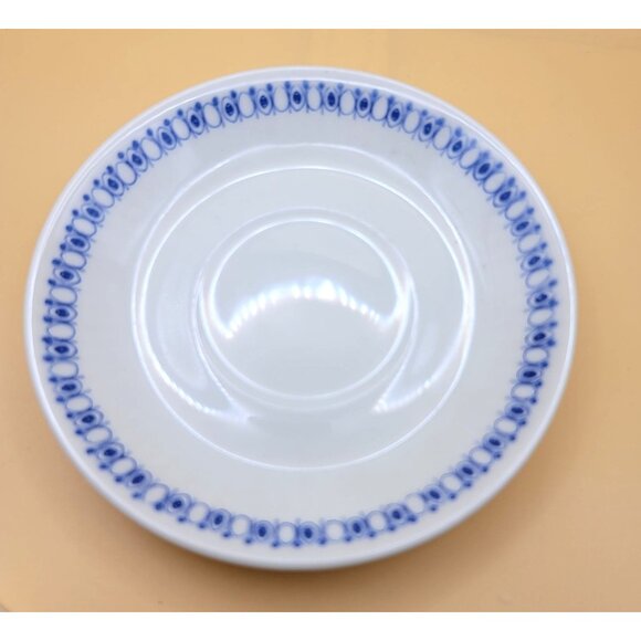 Handmade Norwegian Lotte Figgjo Flint Porcelain Tea Cup & Saucers Set jj3658 - Picture 9 of 11